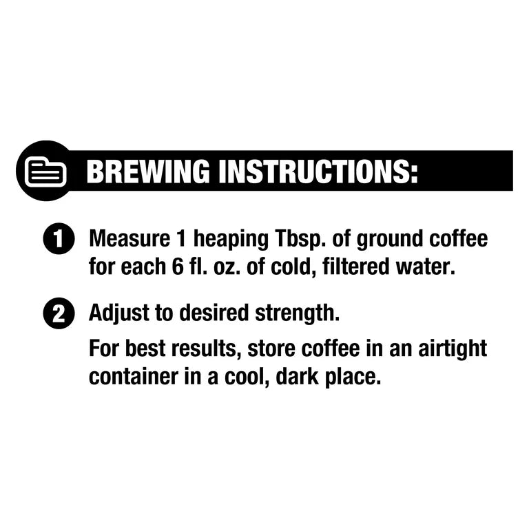 Great Value Classic Medium Roast Ground Naturally Caffeinated Coffee, 40.3 oz Cannister