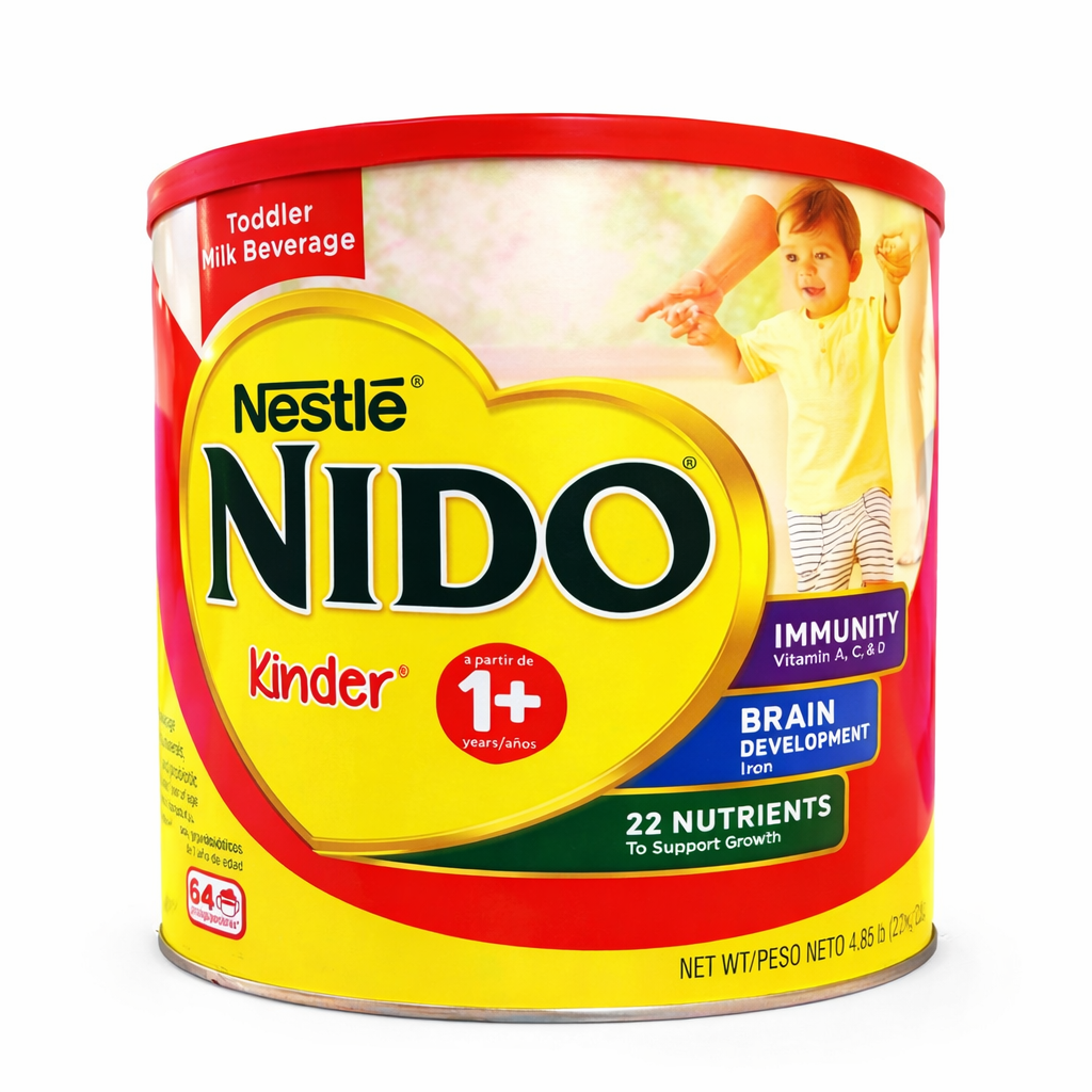 Nestlé NIDO Kinder 1+ Toddler Powdered Milk Drink 4.85 lb (2.2 kg)