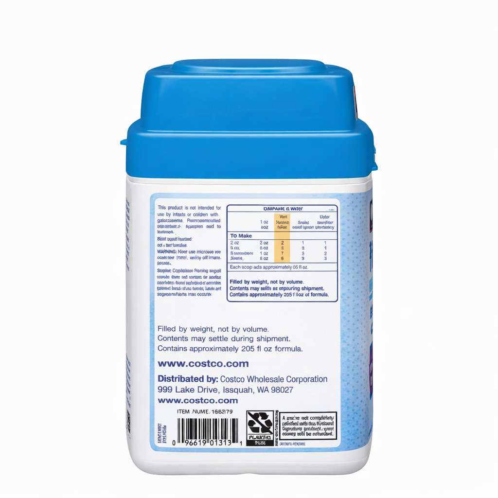 Kirkland Signature ProCare Infant Formula Milk-Based Powder with Iron 42 oz (2.63 lb)