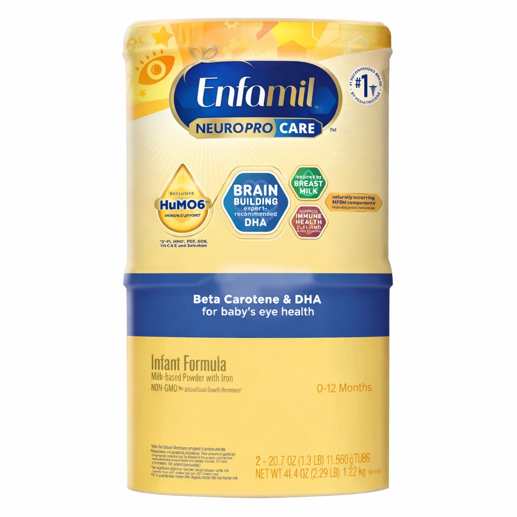 Enfamil NeuroPro Care Infant Formula Milk-Based Powder with Iron 41.4 oz (0–12 Months)