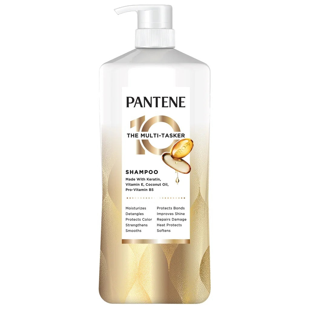 Pantene The Multi-Tasker Keratin Shampoo with Pro-Vitamin B5 & Coconut Oil 1000ml