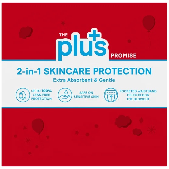 Huggies Plus Little Snugglers Size 1 Diapers (8–14 lb) 192 Count | Hypoallergenic & Leak Protection | Ultra Soft Baby Diapers