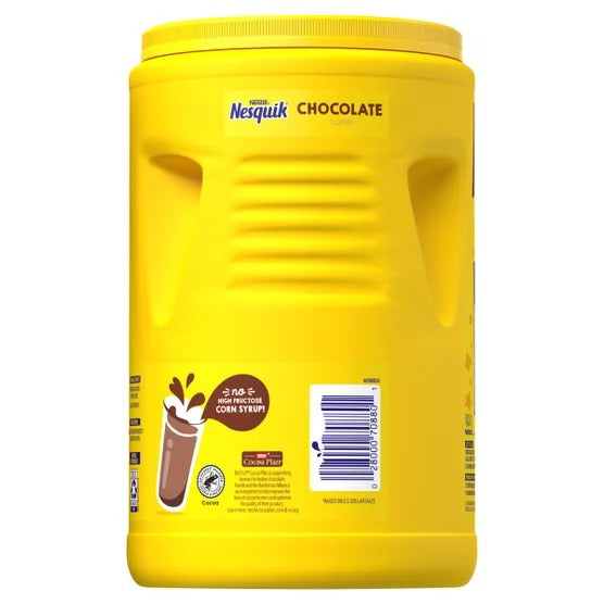 Nestle Nesquik Chocolate Powder Drink Mix 44.9 oz (2.81 lb) Real Cocoa